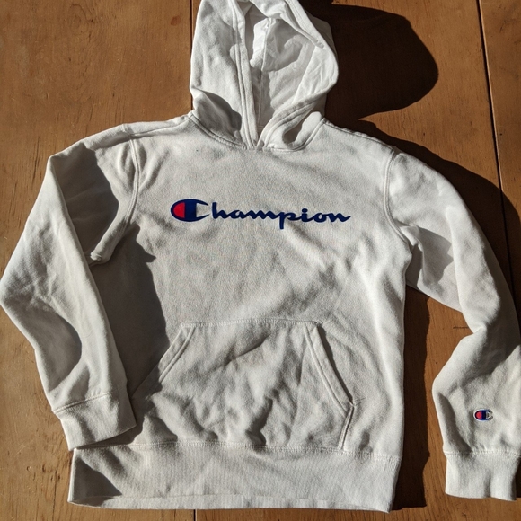 Champions hoodie in white